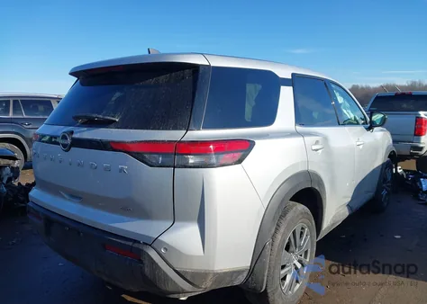 2025 Nissan Pathfinder S 4Wd z USA, uszkodzony, nr VIN 5N1DR3AC0SC299374